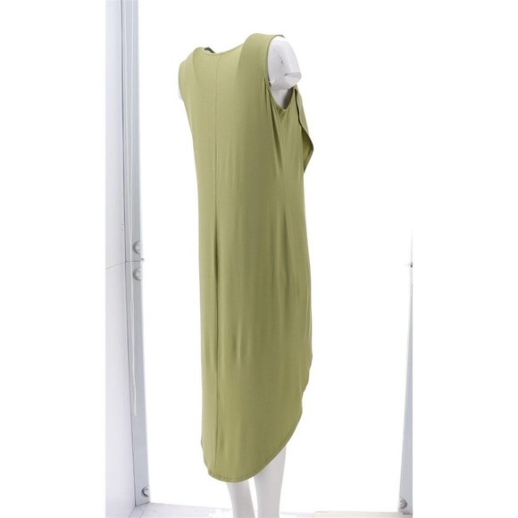 NWT G BY GIULIANA ECOLUXE DRAMA TANK WITH SCARF SAGE PXL - Picture 9 of 15